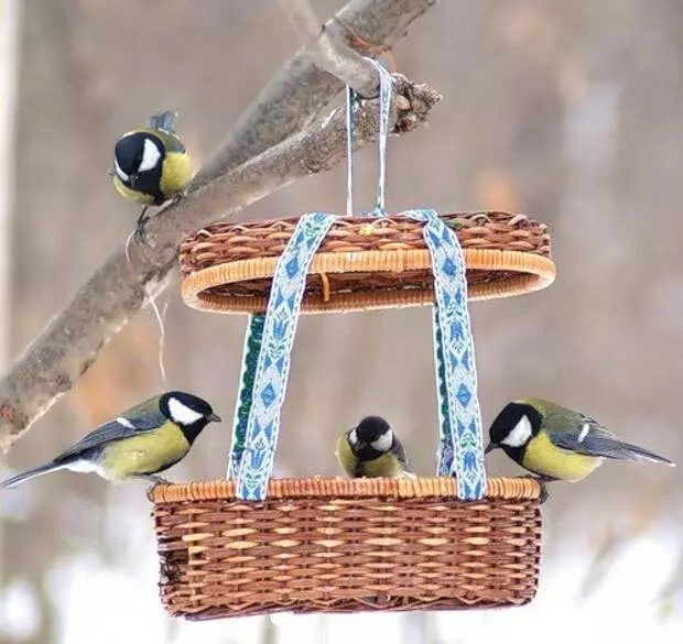 Vogelvoeders, een selectie van ideeën