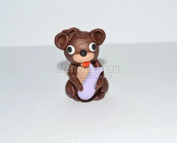 Polymer Clay-ludiloj. Ferret