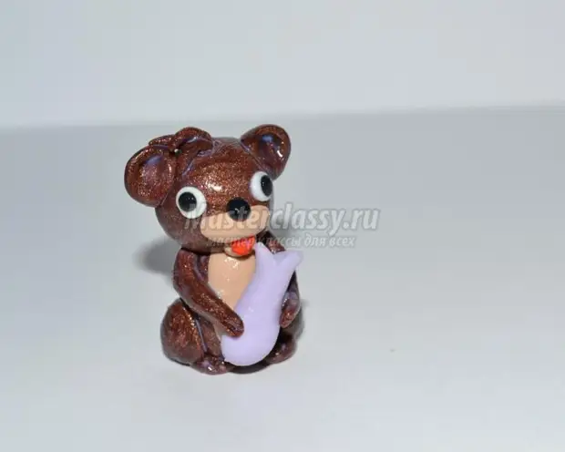 Polymer Clay-ludiloj. Ferret