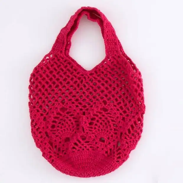 Tas hook modis: skema knitting