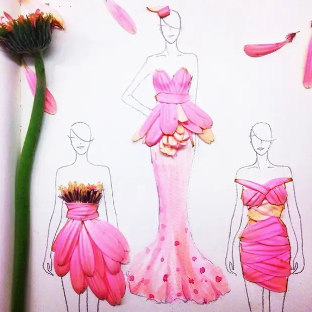 Cvjetni modni dizajner Grace Chao