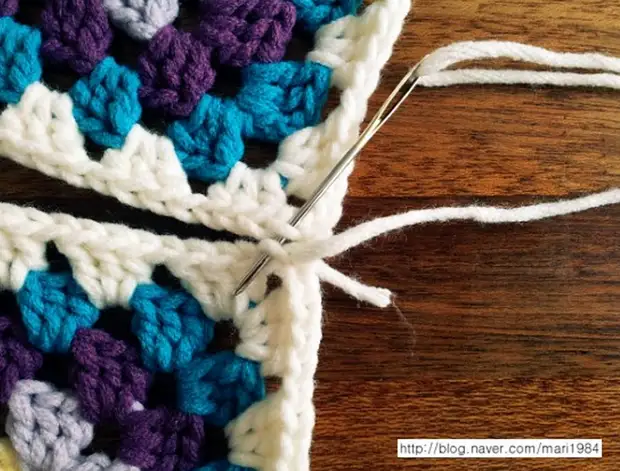 Crochet. Rug gikan sa Square Color Motifs (9) (680x517, 957KB)