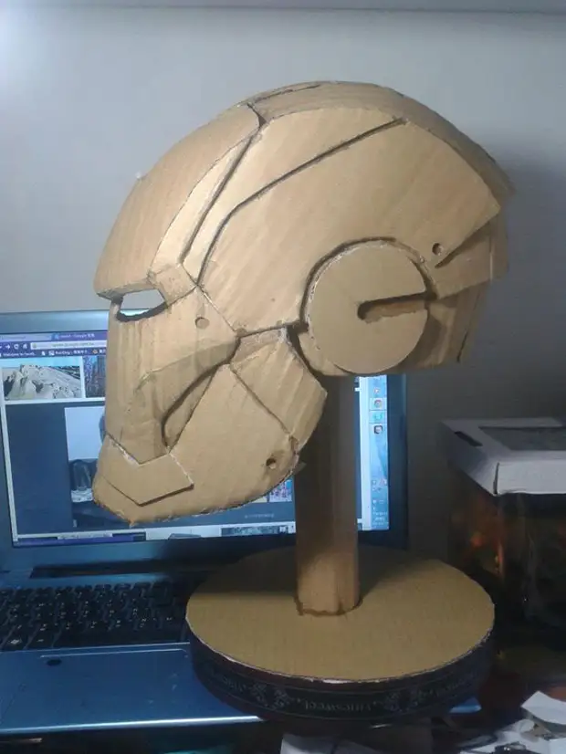 Cardboard Iron Man