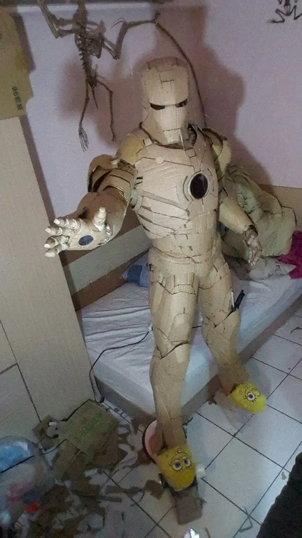 Cartone Iron Man.