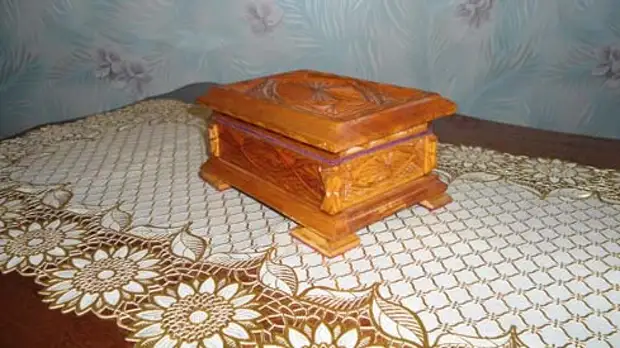 Casket view mula sa sulok