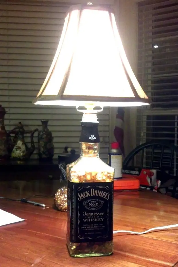 Lamp de taula original Jack Daniel