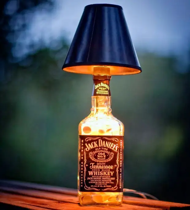 Lamp de taula original Jack Daniel