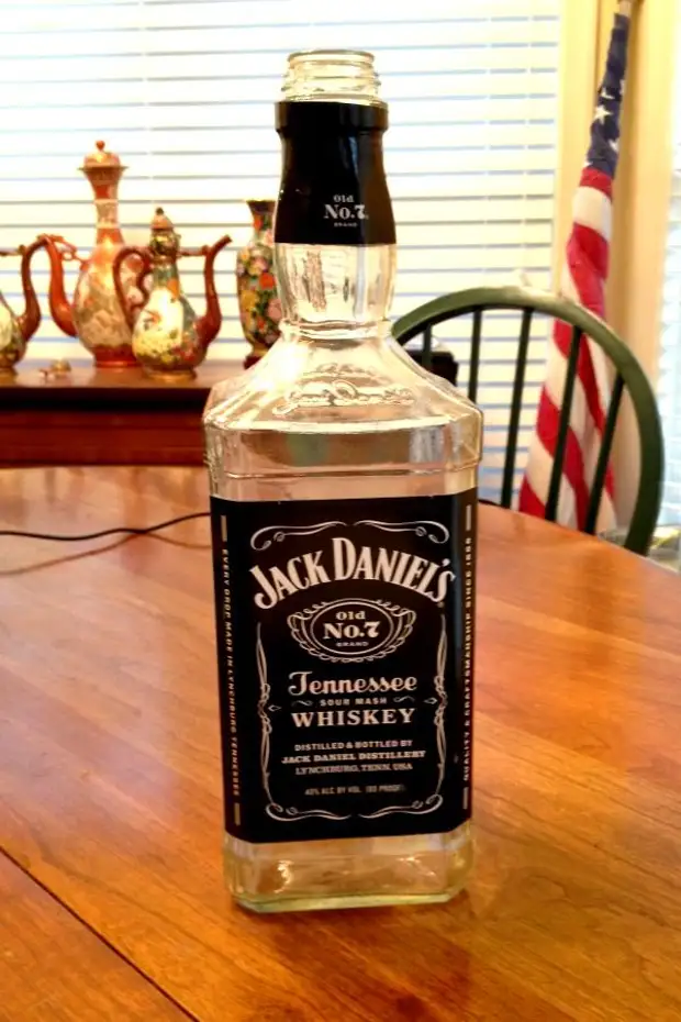 Lamp de taula original Jack Daniel