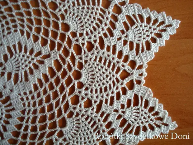 Crochet. Dvije okrugle salvete. Sheme (3) (700x525, 521kb)