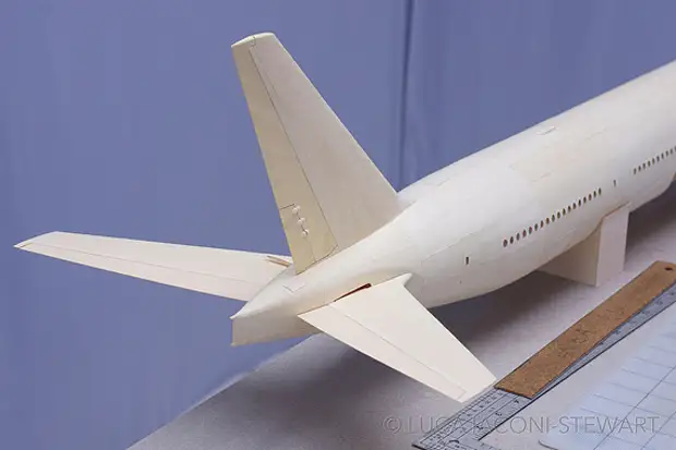 Paper Boeing 1:60
