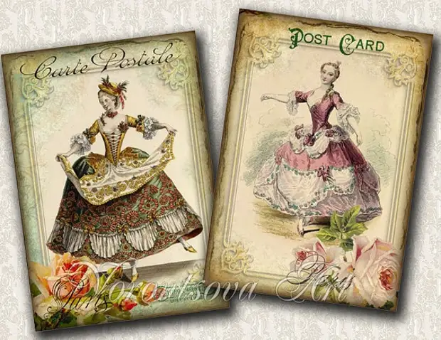 Vintage foto's foar decoupage. Ballerinas (30) (570x440, 237KB)