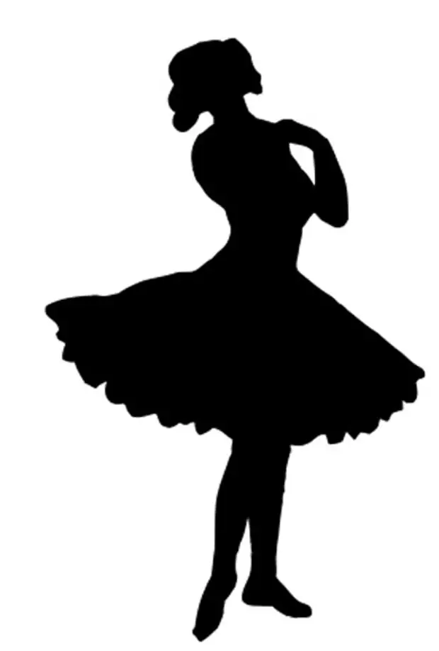 Vintage mifananidzo yekugadzirisa. Ballerins (1) (389x576, 31kb)