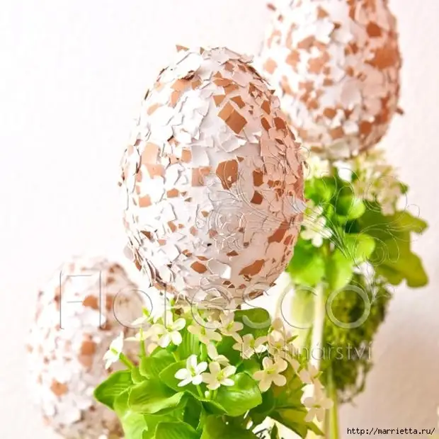 イースターに美しく珍しいアイデア。忘れられない卵の組成（3）（600×600,190KB）
