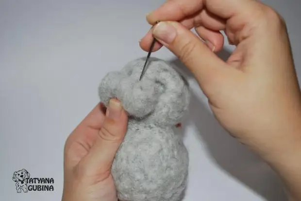 Վարպետության դասը չոր Felting- ի վրա: Ոզնին (14) (635x423, 70KB)