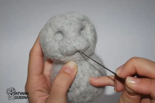 Master τάξη σε ξηρό felting. Hedgehog (13) (635x423, 72kb)