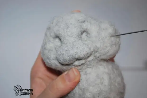 Kelas induk pada felting kering. Hedgehog (19) (635X423, 63KB)