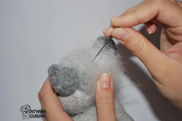 Master τάξη σε ξηρό felting. Hedgehog (43) (635x423, 70kb)