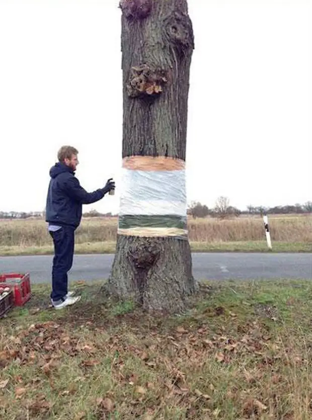 Baum schweben