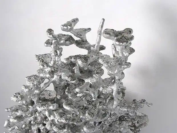 Aluminium anthills.