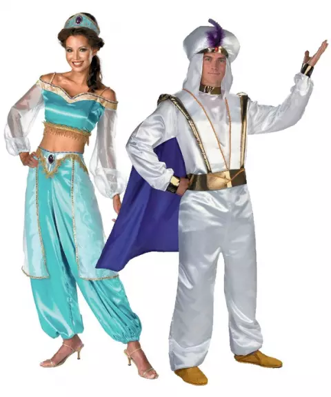 Karnaval kostuums vir volwassenes