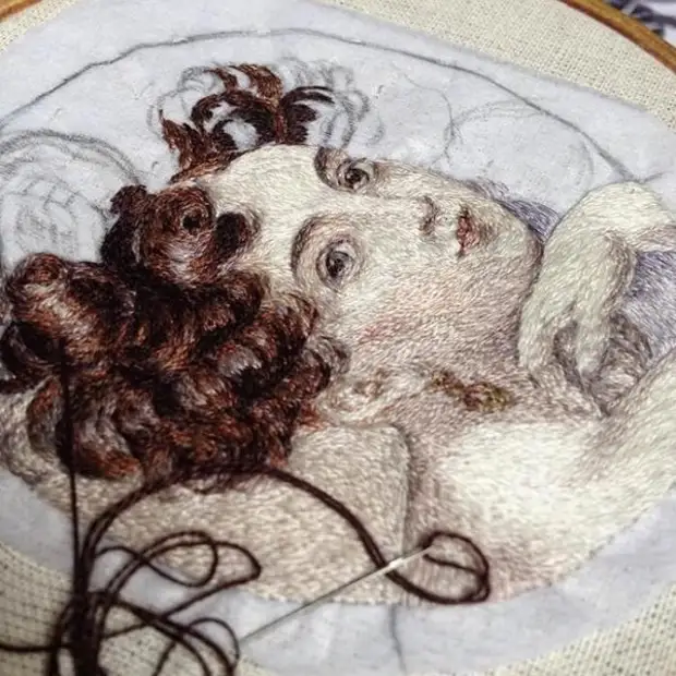 Broderie Stitching: Miniatur Masterptries Mary Dasyeva