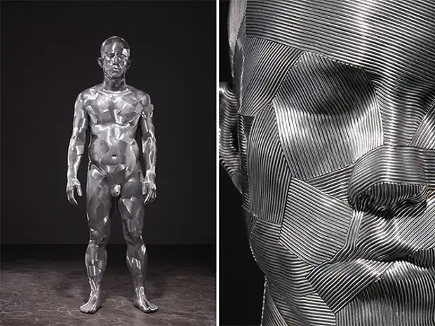 Sculptures en aluminium