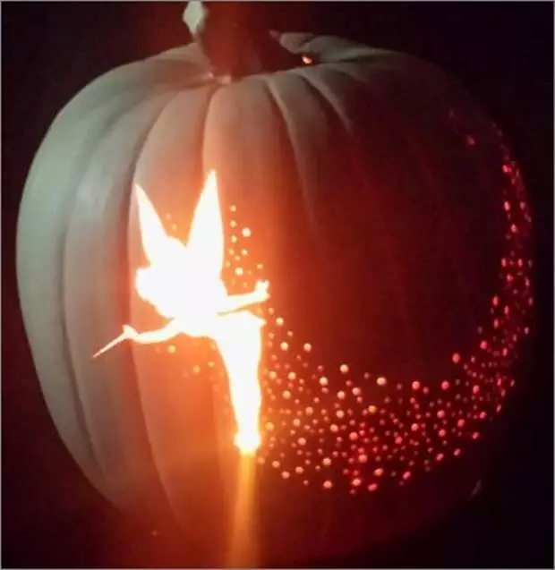 Prachtige nachtkul fan pumpkin. Mk