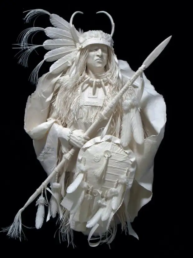 Masterpieces de arte de papel de Allen e Patty Ekman