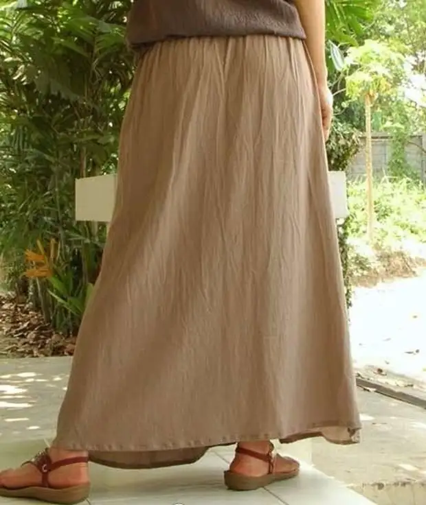 Iyalẹnu Thai Boho yeri pẹlu lining