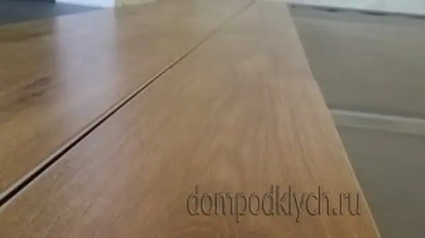 Laying laminate pẹlu ọwọ ara wọn