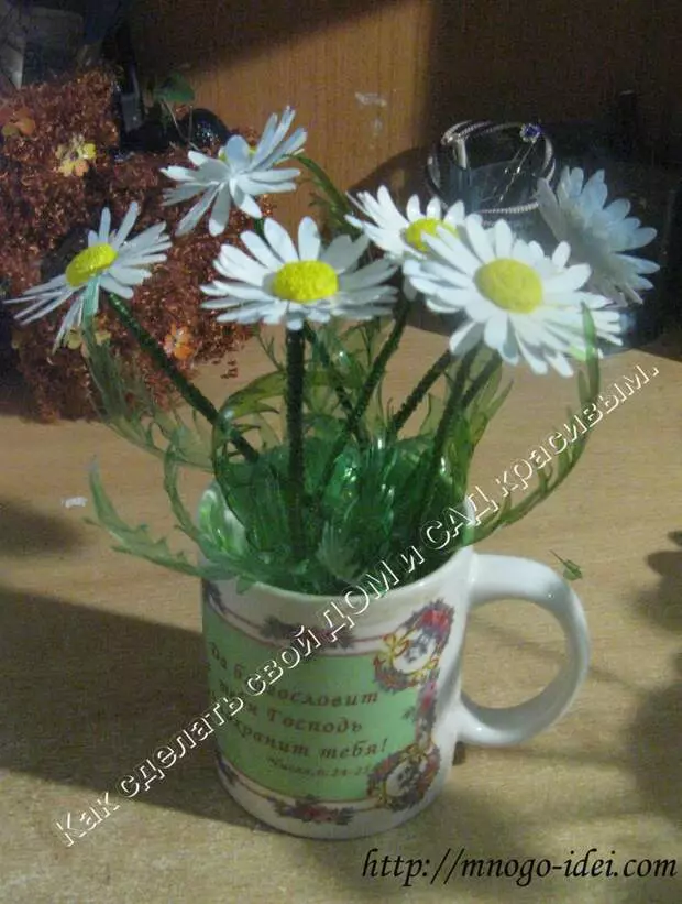 Chamomile dari botol plastik mk