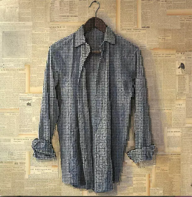 Camicia fatta di viti