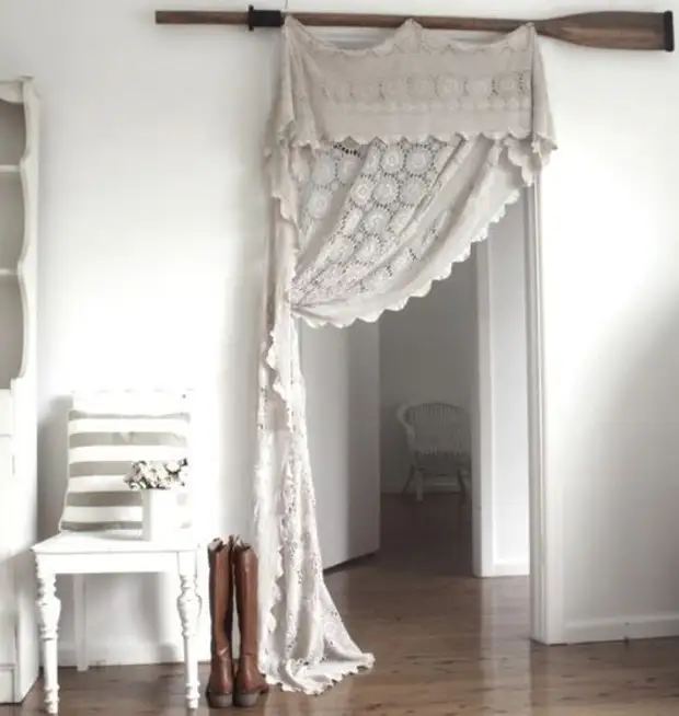 Ntaub linen curtains - muaj khoom kim heev ua koj tus kheej