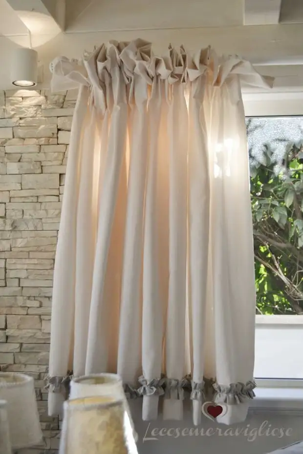 Linen Curtains - Luxury-a berdest Ew bixwe