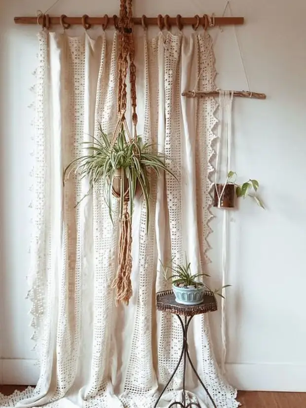 Linen Curtains - Luxury-a berdest Ew bixwe