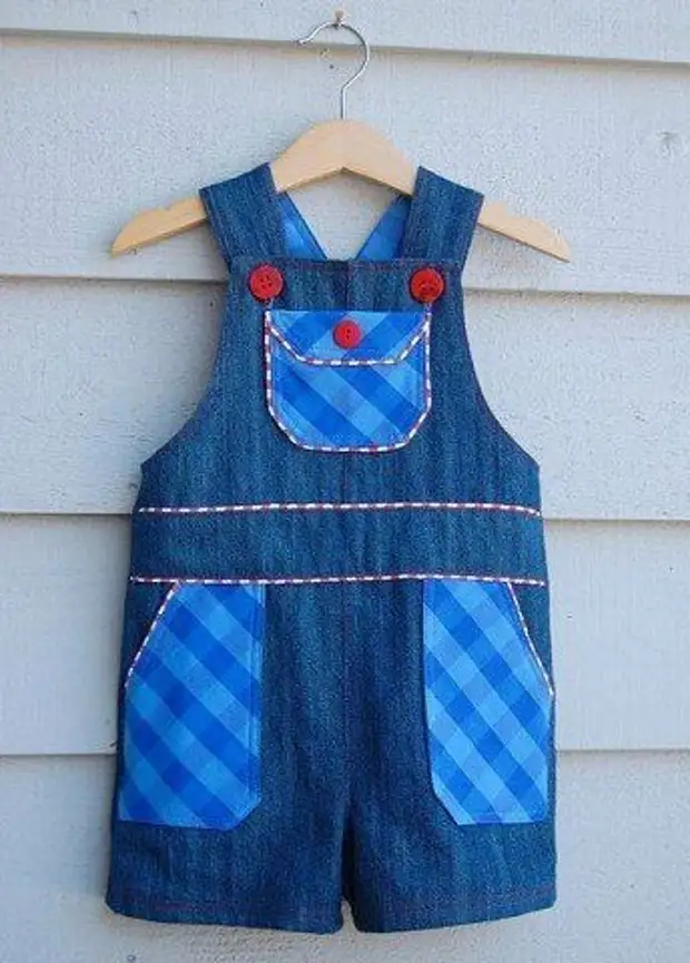 Shhem denim jumpsuit за деца