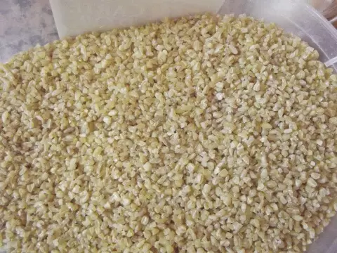 Bulgur Pilava o Plov del grano turco