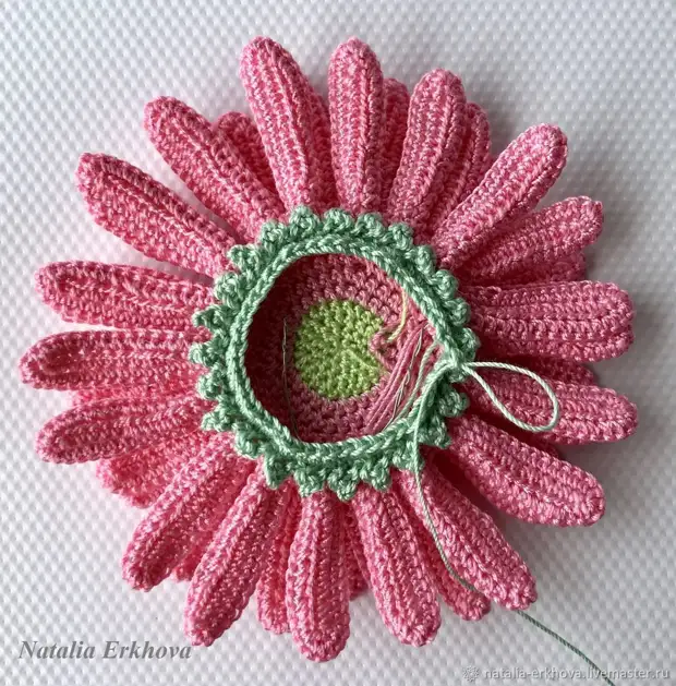 Klint crochet cvijet Gerbera