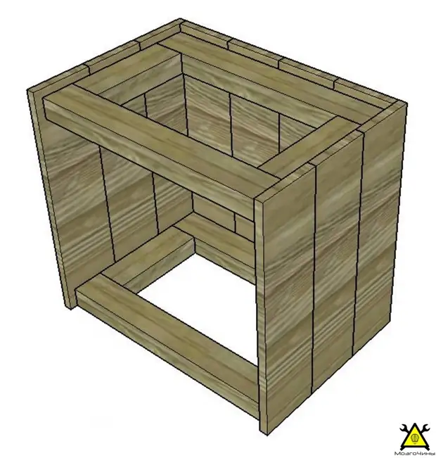 Hoe kinne jo in nachttafel meitsje mei jo eigen hannen