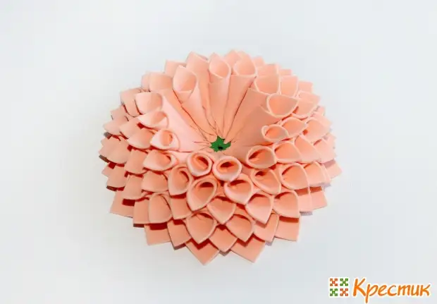 Hoe kinne jo in râne meitsje mei blommen fan FOAMIRAN mei jo eigen hannen (Georgine, Rose, Peony, Lily, Chrysanthemum)