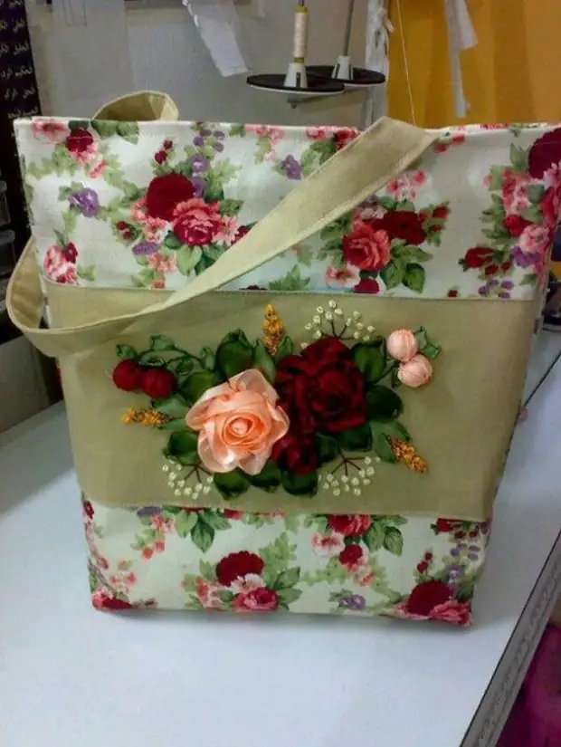 Ideas Bordados Summer Bags Satin Ribbons