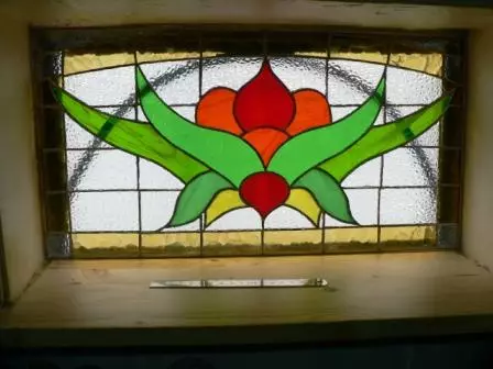 Stained glass window