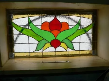 Stained glass window