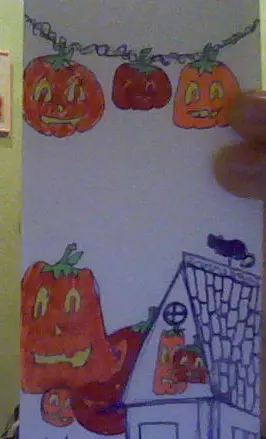 Halloween bookmarks