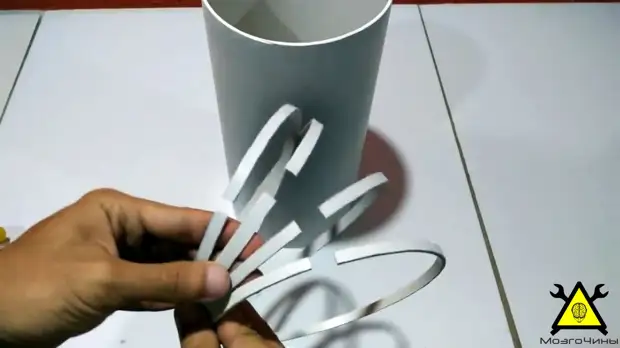 Etu ị ga - esi mee ihe druwer maka ihe eji eme ihe site na pvc pipe na aka ha