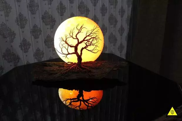 Bagaimana untuk membuat Diorama "Lunar Sky" dengan tangan mereka sendiri