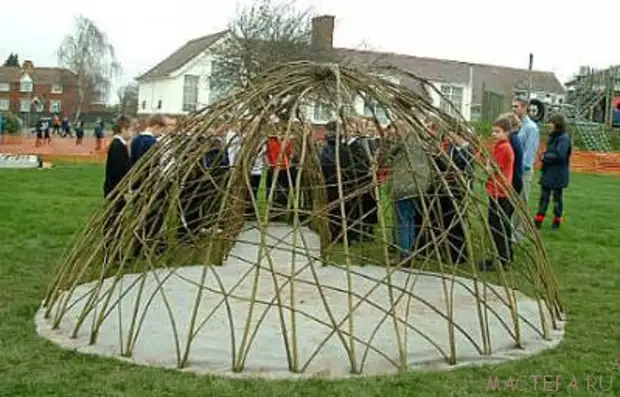 Conas gazebo glas a dhéanamh