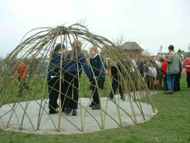 কিভাবে একটি সবুজ gazebo করা