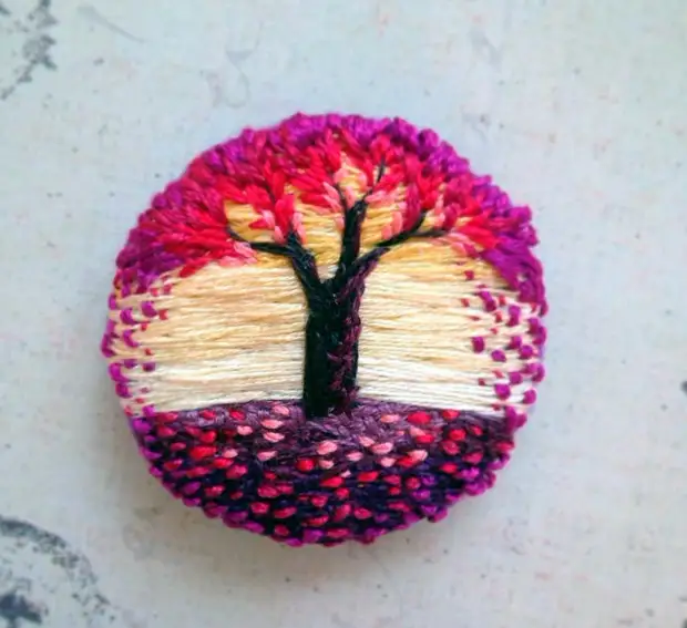 Izvi zvinoshamisa! Miniature Embroidery-Nyika dzeKutenda Shimni