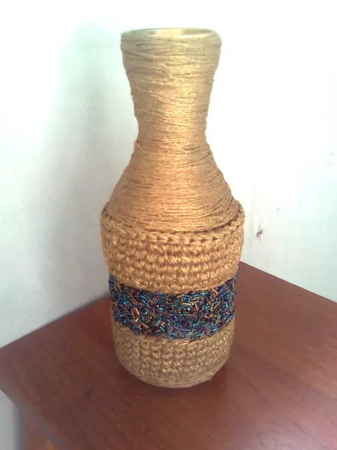 Vas dari botol anggur.